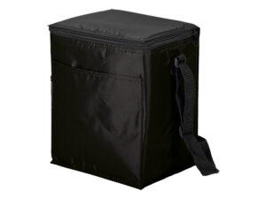 12-Can Cooler With 2 Exterior Pockets - 70D/PEVA Lining