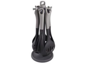 6-Piece Kitchen Utensils And Rotating Stand