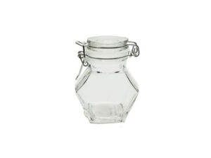 6Pack Hexagon Cliptop Jar