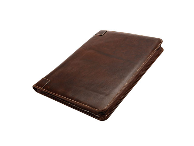 A4 Adpel Leather Zip Around Folder