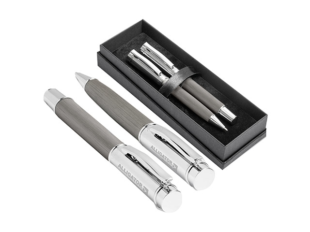 Alex Varga Volans Ball Pen And Rollerball Set - Image 2