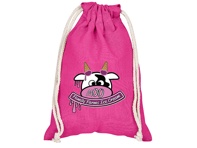 Allsorts Mini Cotton Drawstring Pouch - Image 3