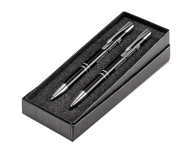 Armada Metallic Pen And Pencil Set - Image 2