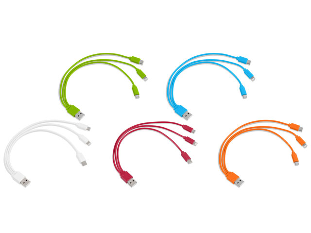 Hat-Trick 3-In-1 Charging Cable - Image 2