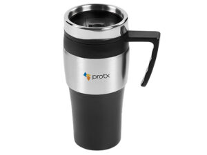 Altos Stainless Steel And Plastic Double-Wall Mug - 450Ml