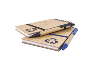 Bamboo Notebook With Pen