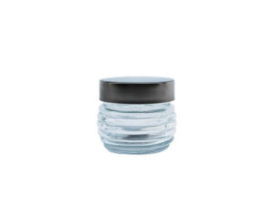 Beehive Jar With Silver Screw On Lid 125Ml