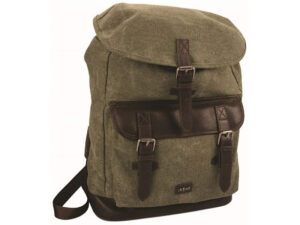 Canvas And Leather Back Pack
