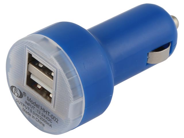 Car Lighter USB Charger (Double) - Image 2