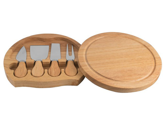 Chateau Cheese Board And Knife Set
