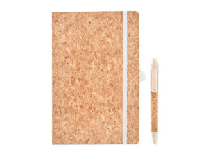 Cork Notebook Set