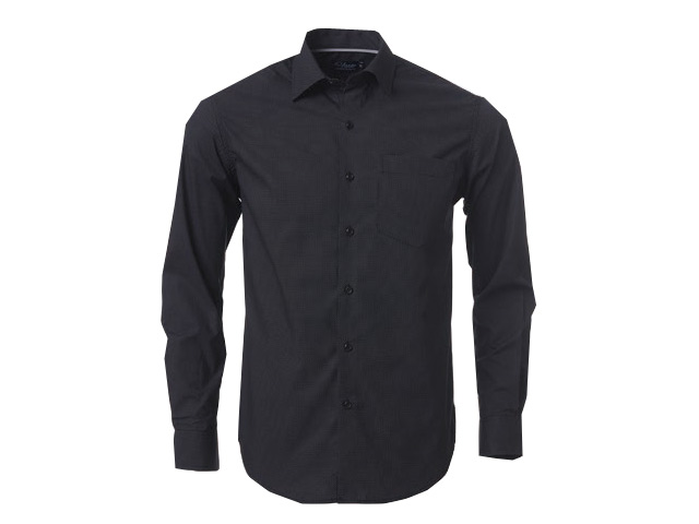 Cp2 Mens Regent Long Sleeve Micro Pin Dot Print Shirt - Image 2