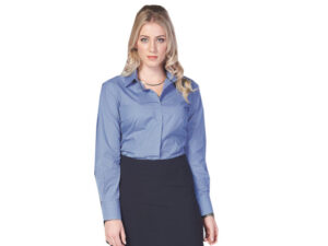 Cp3 Ladies Selby Long Sleeve Minimal Geometric Print Blouse