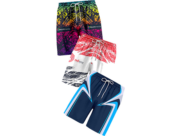 Dara Mens Sublimation Shorts - Micro Active - Image 2