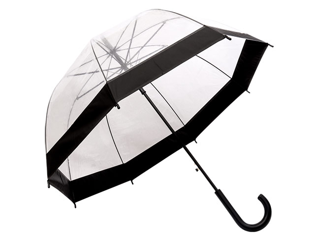Dome Shaped Clear Umbrella