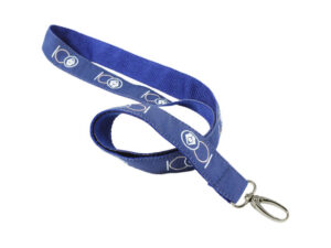 Double Layer Woven Lanyard