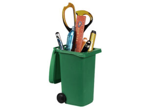 Dustbin Pen Holder
