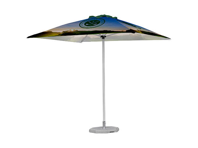 Fade Resistant Parasol Single Pole 3M X 3M