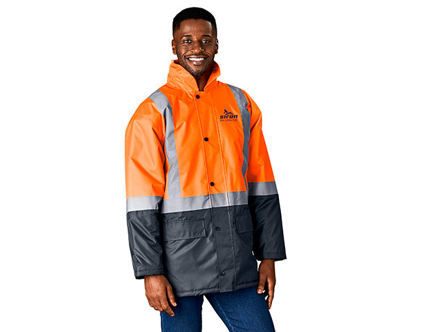 Hazard Padded Two-Tone Hi-Viz Reflective Jacket