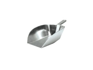 Ice Scoop Round Aluminium