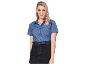 K233 Ladies Heath Short Sleeve Sleeve Amber Blouse