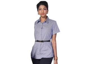 K236 Ladies Windsor Short Sleeve Amber Blouse