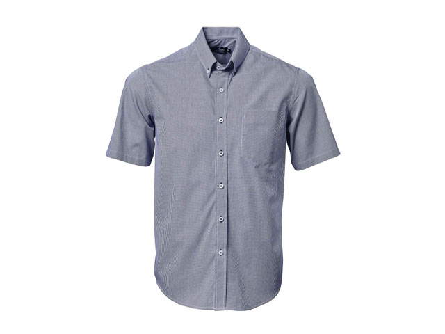 K236 Mens Windsor Short Sleeve Lounge Shirt - Image 3