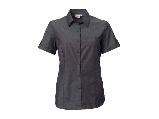 K238 Ladies Avery Short Sleeve Claudia Blouse - Image 2