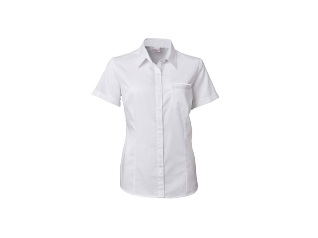 K243 Ladies Miller Short Sleeve Kendra Blouse - Image 5