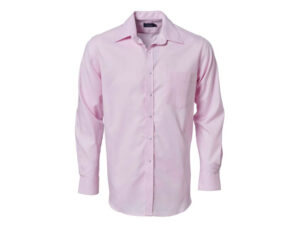 K373 Mens Oxford Long Sleeve Lounge Shirt