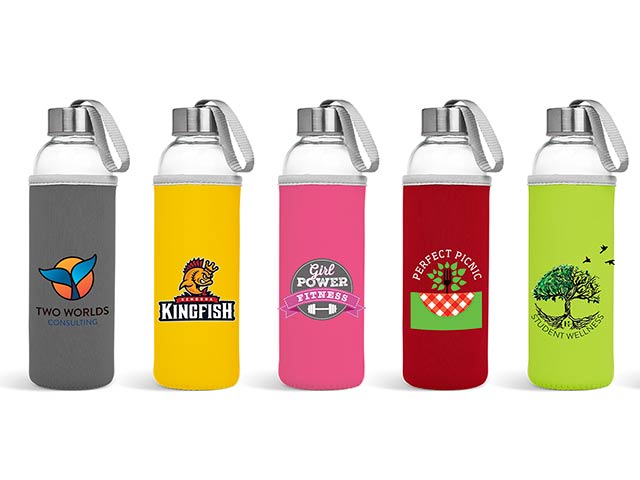 Kooshty Neo Glass Water Bottle - 500Ml - Image 2