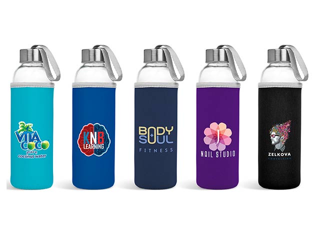 Kooshty Neo Glass Water Bottle - 500Ml - Image 3