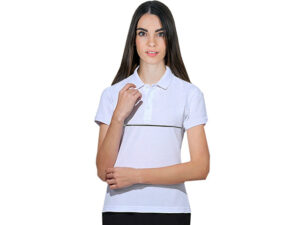 Ladies  Avi Golf Shirt - Polyester Birdseye