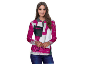 Ladies Basel Long Sleeve T Shirt - Polyester Interlock