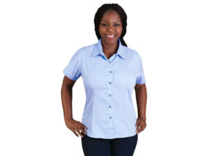 Ladies Classic Woven Shirt Short Sleeve