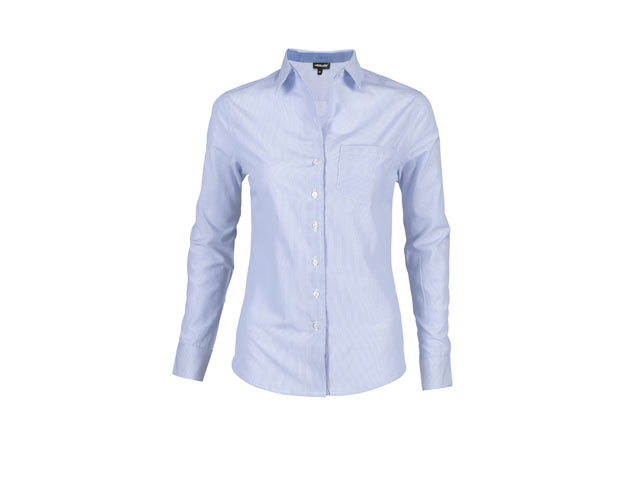 Ladies Long Sleeve Lisbon Shirt - Image 3