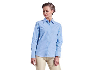 Ladies Oxford Blouse Long Sleeve Shirt