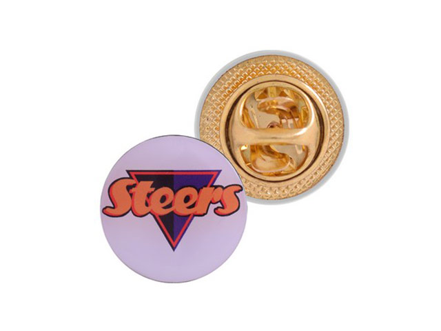 Lapel Badge Pin Clip - Std Size (20Mm X 20Mm)
