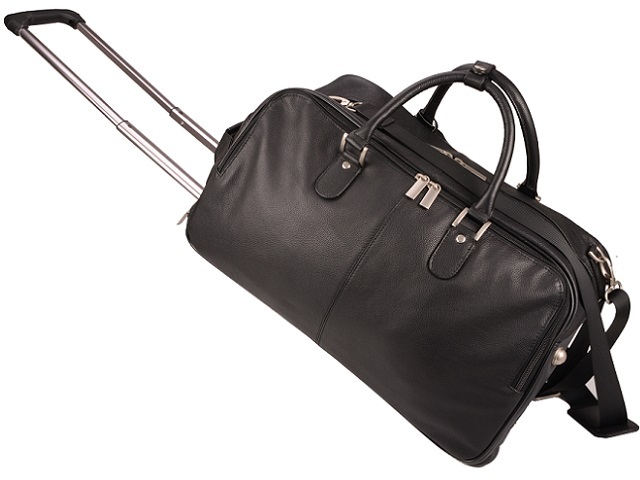 Leather Memphis Trolley Travel Bag