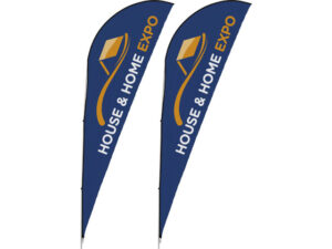Legend 4M Sharkfin Flying Banner (Set Of 2)
