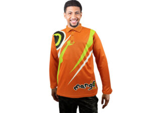 Mens Basel Long Sleeve Golf Shirt - Birdseye Moisture