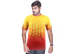 Mens Colour Splash Crew Neck T-Shirt
