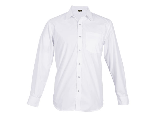 Mens Easy Care Lounge Shirt Long Sleeve - Image 2