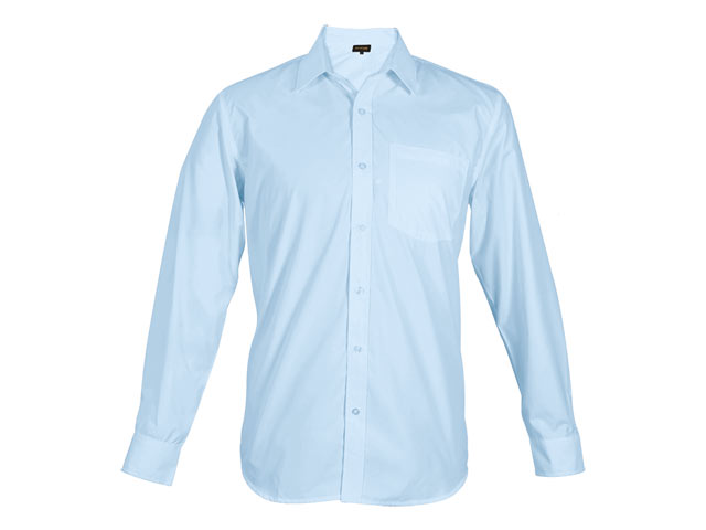 Mens Easy Care Lounge Shirt Long Sleeve - Image 3