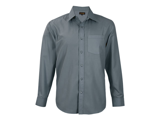 Mens Easy Care Lounge Shirt Long Sleeve - Image 4