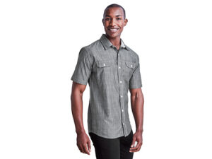 Mens Short Sleeve Windsor Shirt