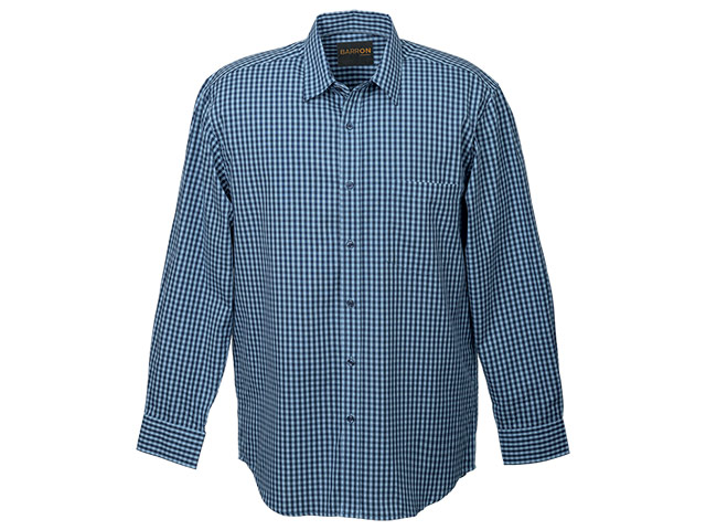 Mens Unity Check Lounge Long Sleeve Shirt - Image 3