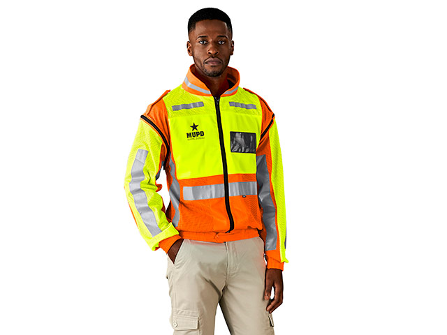 Metro Two-Tone Hi-Viz Reflective Zip-Off Jacket