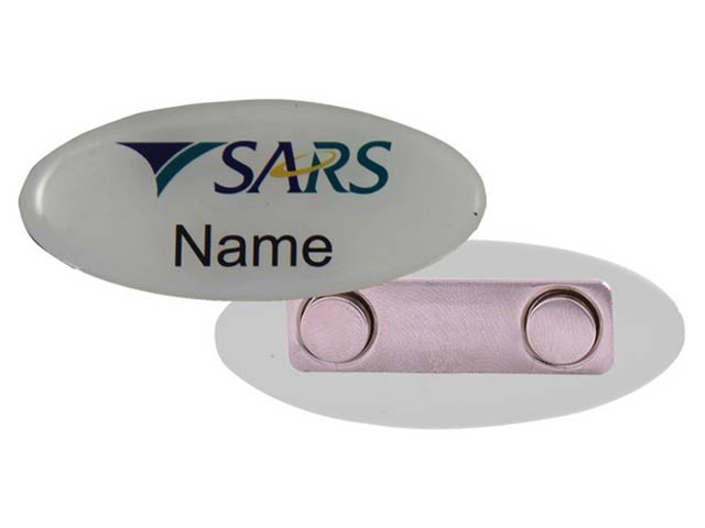 Name Badge Magnet Clip - Std Size (65Mm X 25Mm)