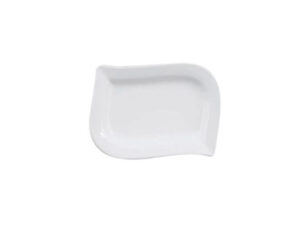 Nova Style Rectangular Leaf Plate 25 Cm